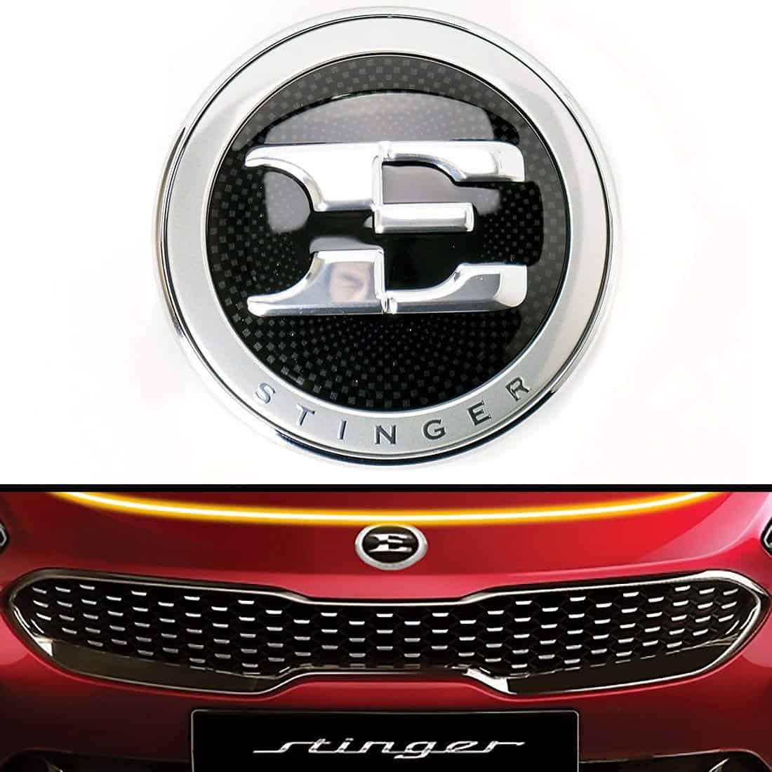 Conjunto de Emblemas Delantero y Trasero para KIA Stinger - Imagen 4