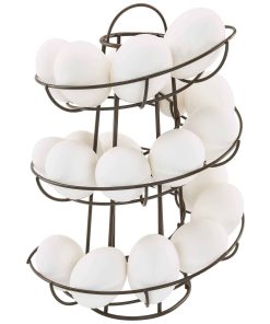 Dispensador de huevos en espiral moderno de -Brown