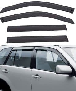 Juego de 4 Viseras para Ventanas Delanteras y Traseras de
