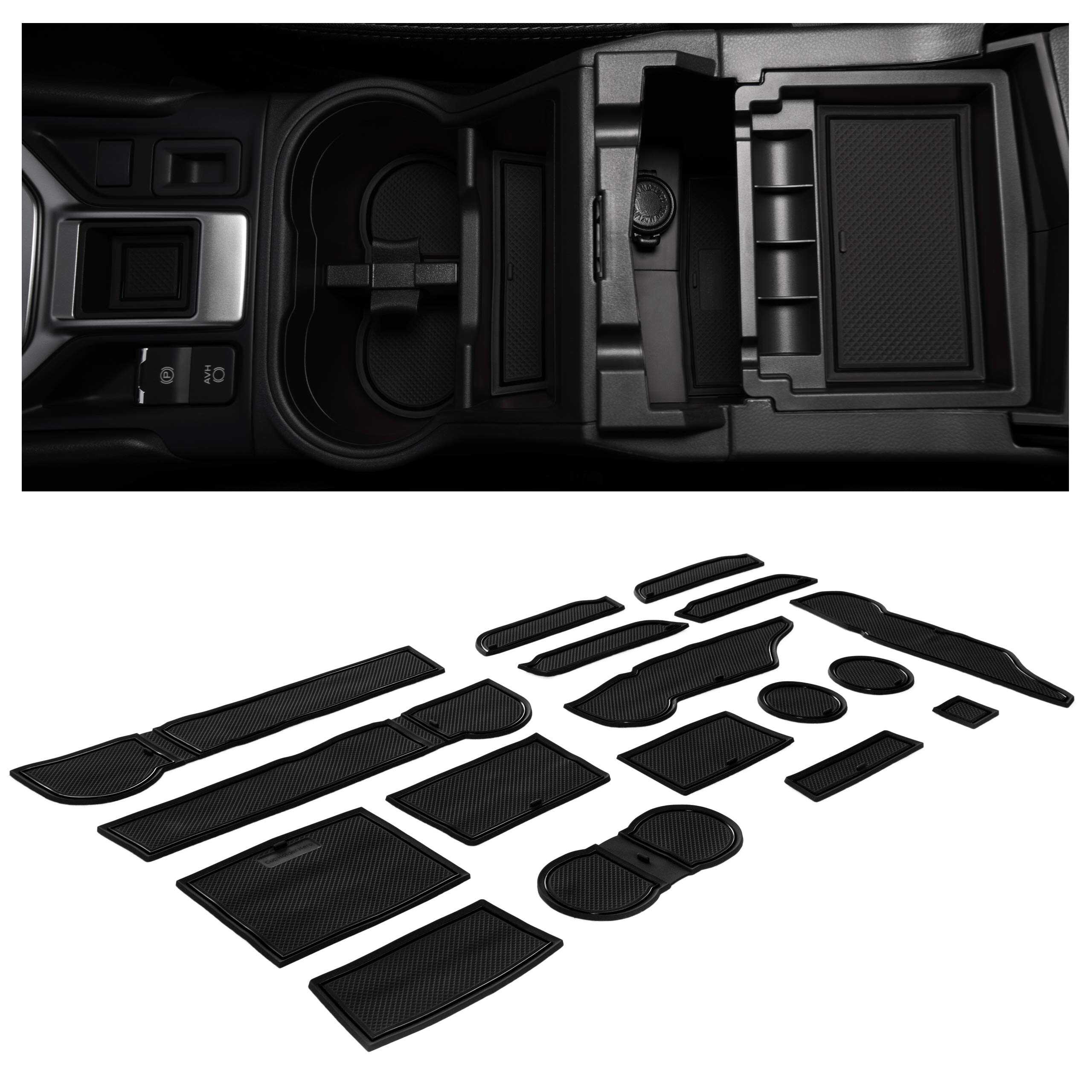 CupHolderHero Accesorios para Subaru -Negro Sólido