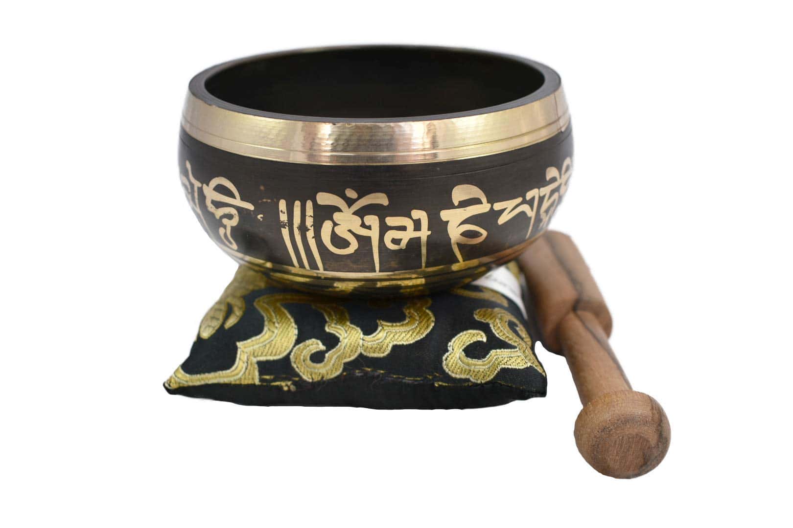 Conjunto de Cuenco Cantor con palo y almohadilla gratis por - Imagen 5