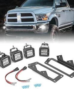 Dasen 4PCS 3" Luces LED de Niebla Pod ?Soportes Montaje de