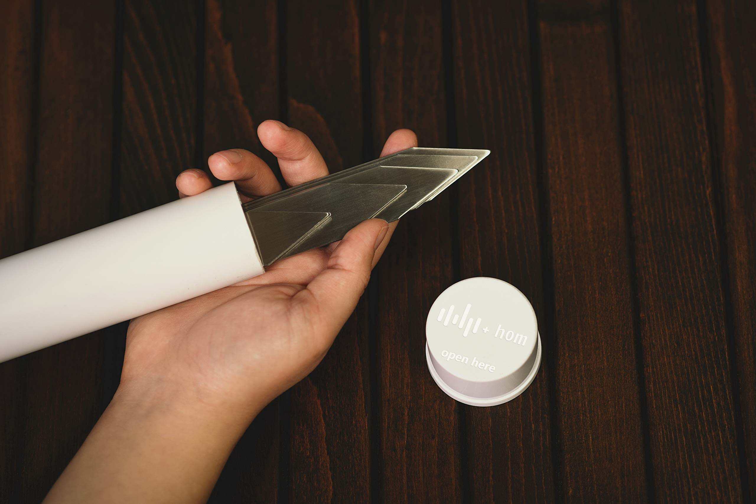 + HOM 6 Brochetas Planas de 1" de Ancho, Acero Inoxidable, - Imagen 7