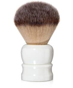 Brocha de Afeitar Fina, Fibras de Pelo de -Blanco