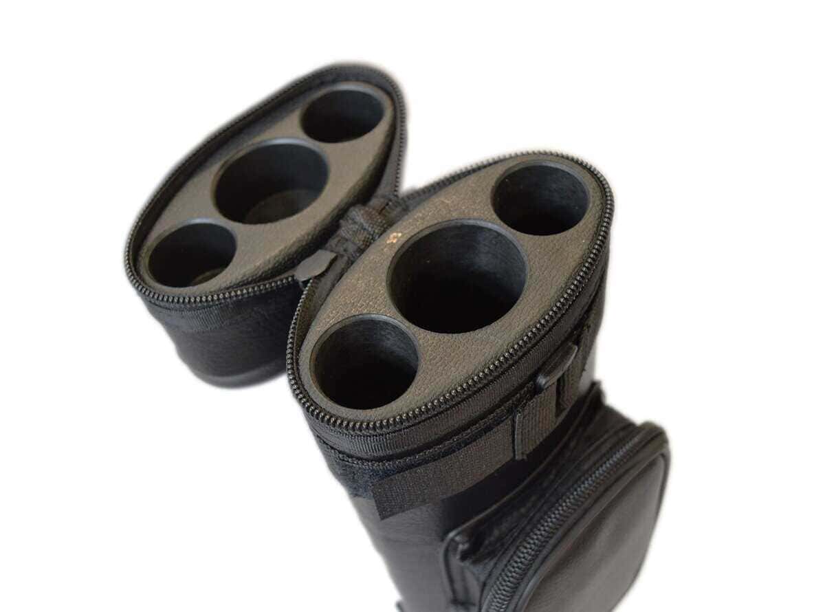 Estuche para transportar palos de billar ovalados HAN'S