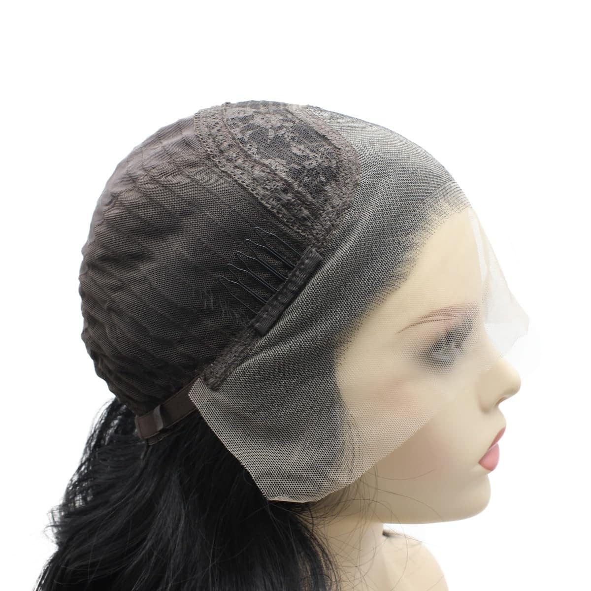 Pelucas de Encaje Frontal Sintético Resistente al Calor - Imagen 6