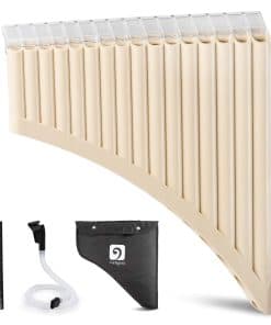 Flauta de Pan Vangoa de 16 Tubos Instrumento de Pan Flauta