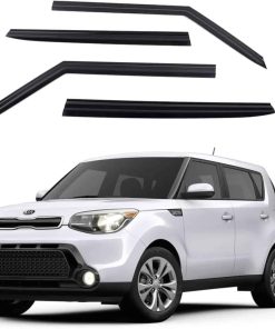 Juego de 4 protectores de ventana con visera para sol y