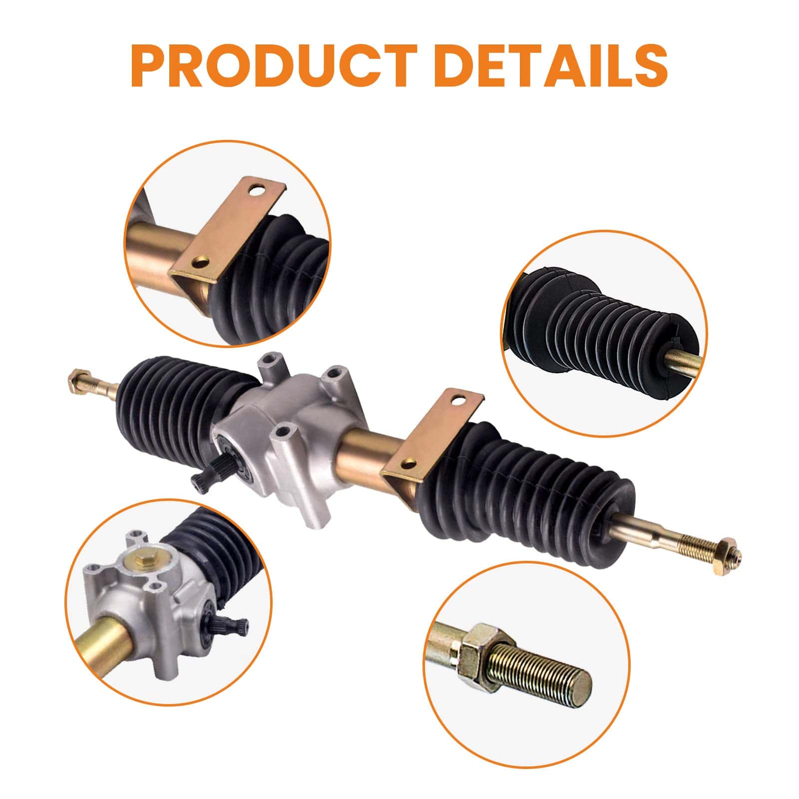 Rack y Piñón de Dirección con Extremos de Barra de - Imagen 7