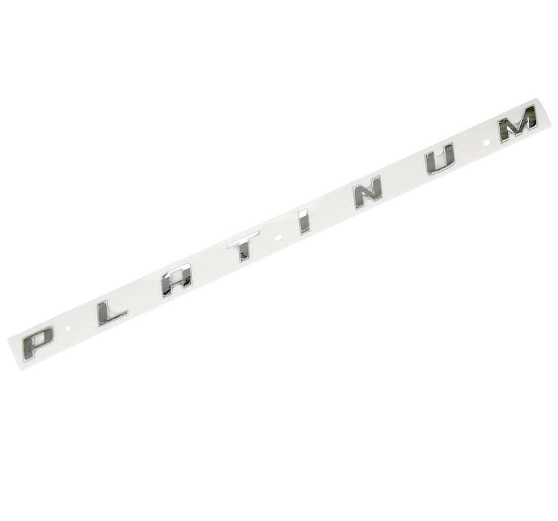 2pcs Emblema de Platino, Insignia Lateral de Platino 29 - Imagen 4