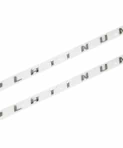 2pcs Emblema de Platino, Insignia Lateral de Platino 29