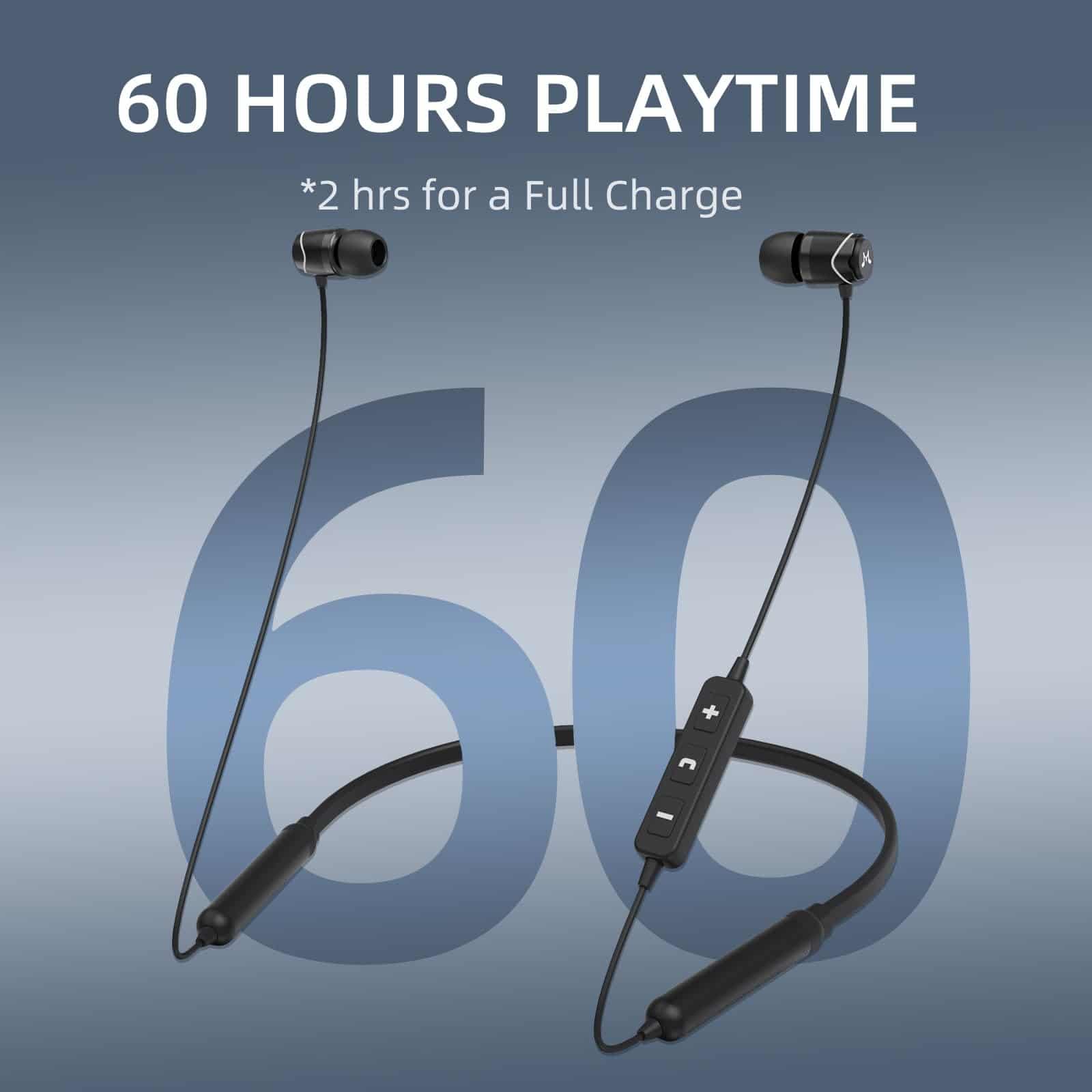 Audífonos inalámbricos SoundMAGIC E11BT Neckband Bluetooth - Imagen 4