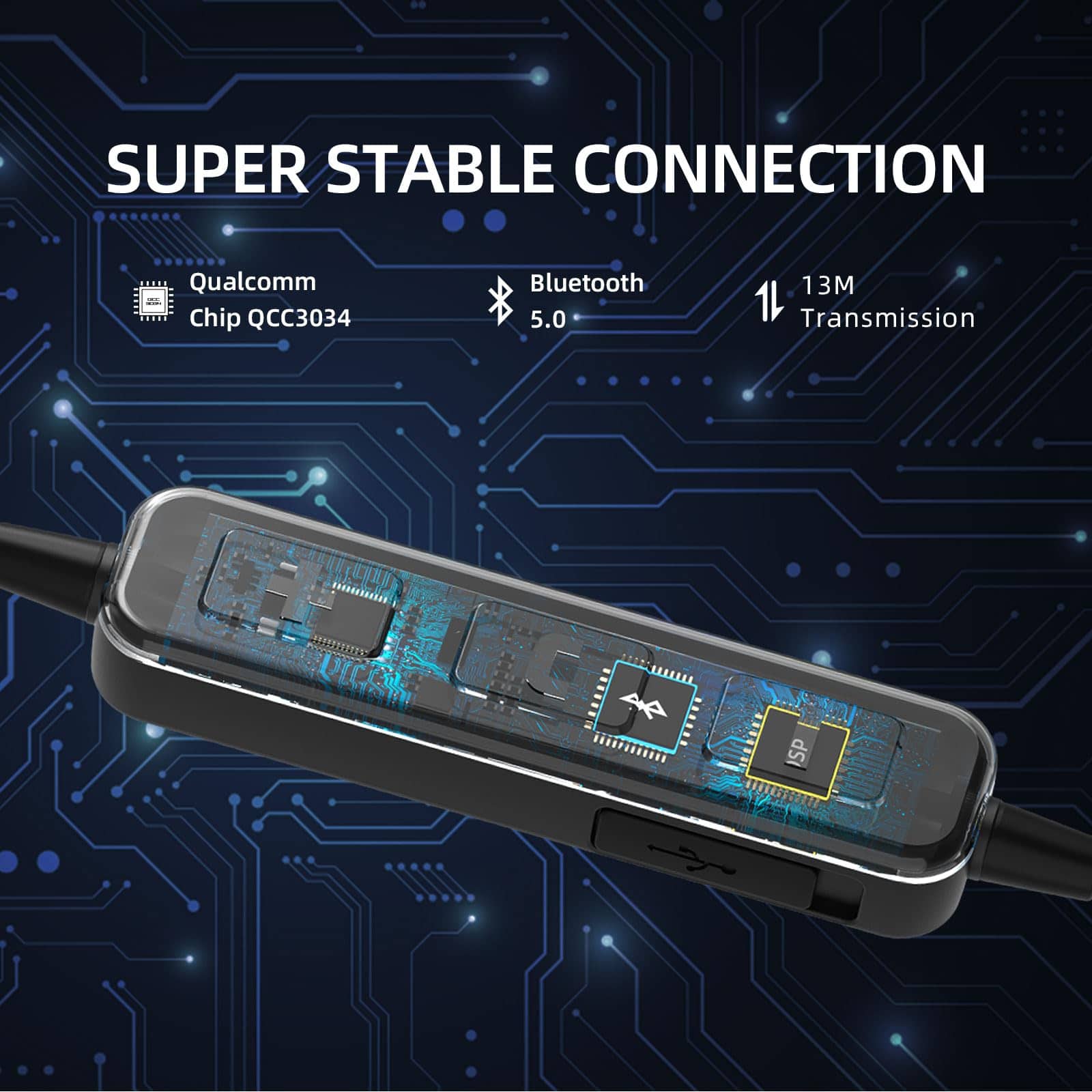 Audífonos inalámbricos SoundMAGIC E11BT Neckband Bluetooth - Imagen 8