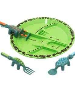 Set de Platos y Cubiertos Constructive Eating - Vajilla