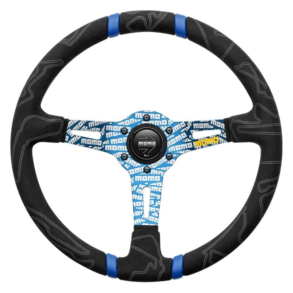 Volante de carreras MOMO Motorsport Ultra Street, Negro con