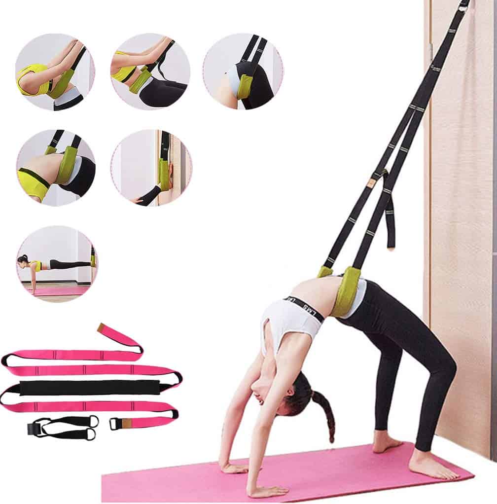 Entrenador de flexibilidad para cintura y espalda de yoga -