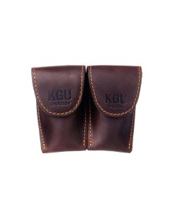 Estuche para Boquilla de Trompeta de Cuero -Marrón