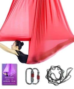 Hamaca de Yoga Aéreo L:5M A:2.8M Set de Columpio de Seda