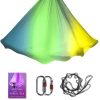 Hamaca de Yoga Aéreo L:5M W:2.8M Set de -Amarillo Cambio Gra