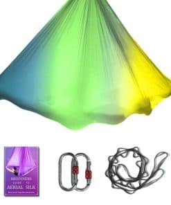 Hamaca de Yoga Aéreo L:5M W:2.8M Set de -Amarillo Cambio Gra