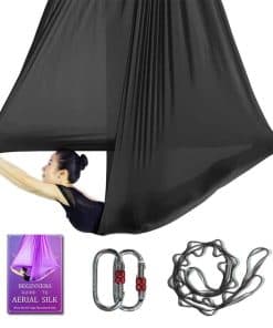 Hamaca de Yoga Aéreo L:5M W:2.8M Juego de seda de Pilates