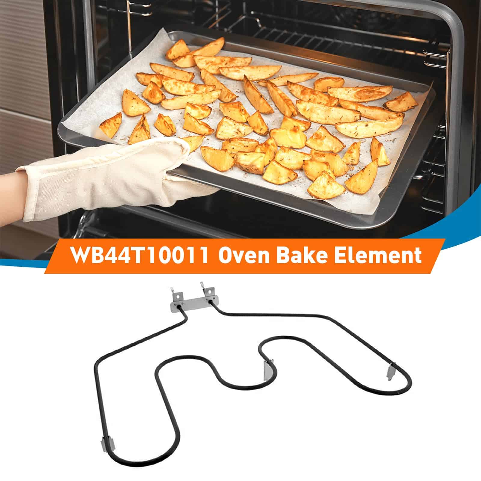 Elemento de Horno de Reemplazo Bake Element WB44T10011 para - Imagen 8