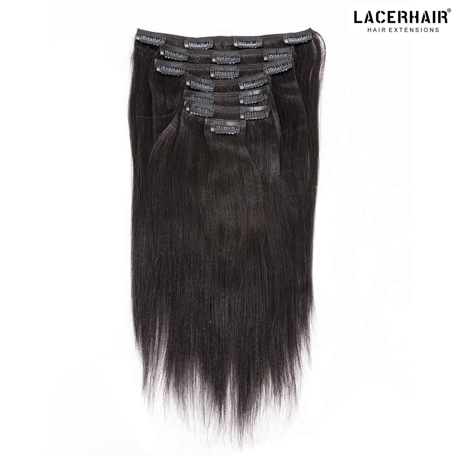 Extensiones de Cabello Clip Yaki Liso Ligero Lacer, Color - Imagen 7
