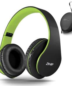 Audífonos Bluetooth Over-Ear ZIHNIC, Plegables Inalámbricos