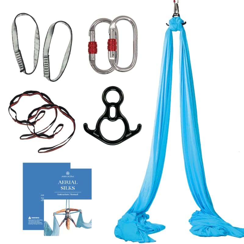 Kit de inicio de telas aéreas Aum Active: Duradero 9 yardas