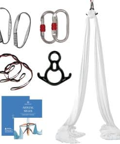 Kit de Inicio de Telas Aéreas Aum -Blanco