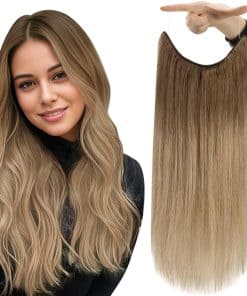 Extensiones de Cabello con Cable Invisible Fshine de