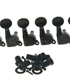 Clavijas de afinación para guitarra -Negro