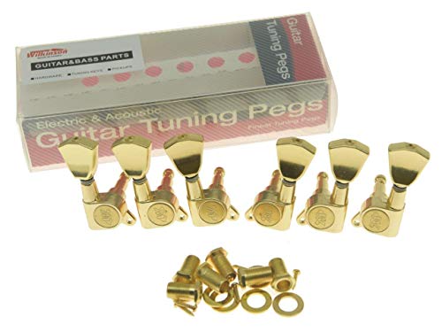 Wilkinson 3x3 Afinadores de Guitarra Post Dorados E-Z Post - Imagen 3