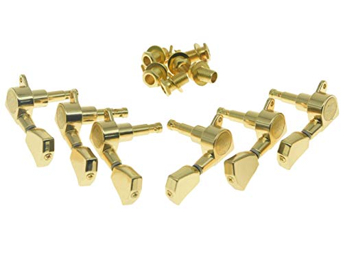 Wilkinson 3x3 Afinadores de Guitarra Post Dorados E-Z Post - Imagen 5