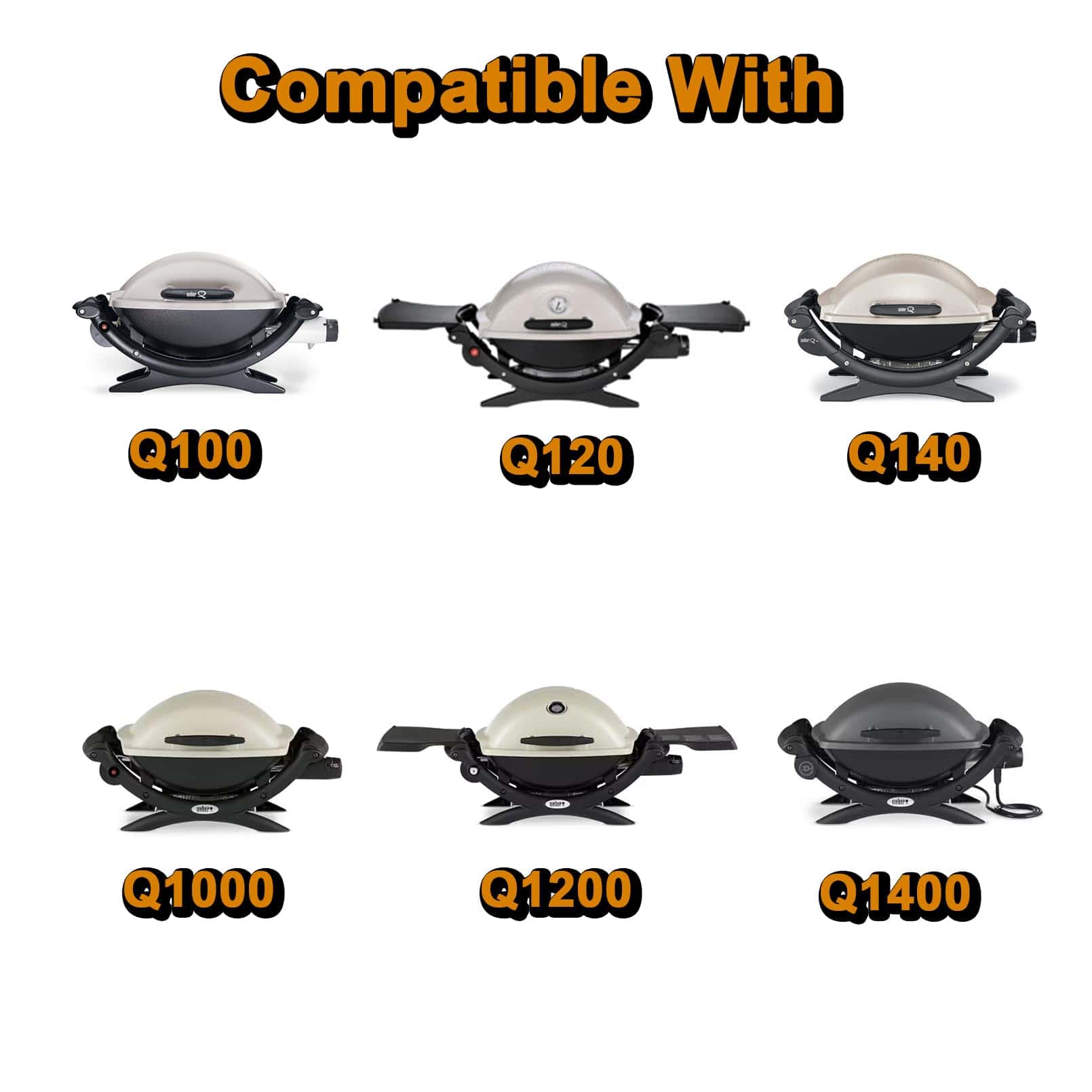 Rejillas de Parrilla de Hierro Fundido para Reemplazo de - Imagen 5