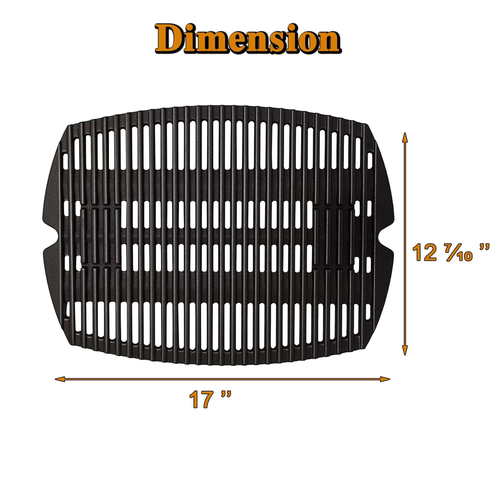 Rejillas de Parrilla de Hierro Fundido para Reemplazo de - Imagen 3