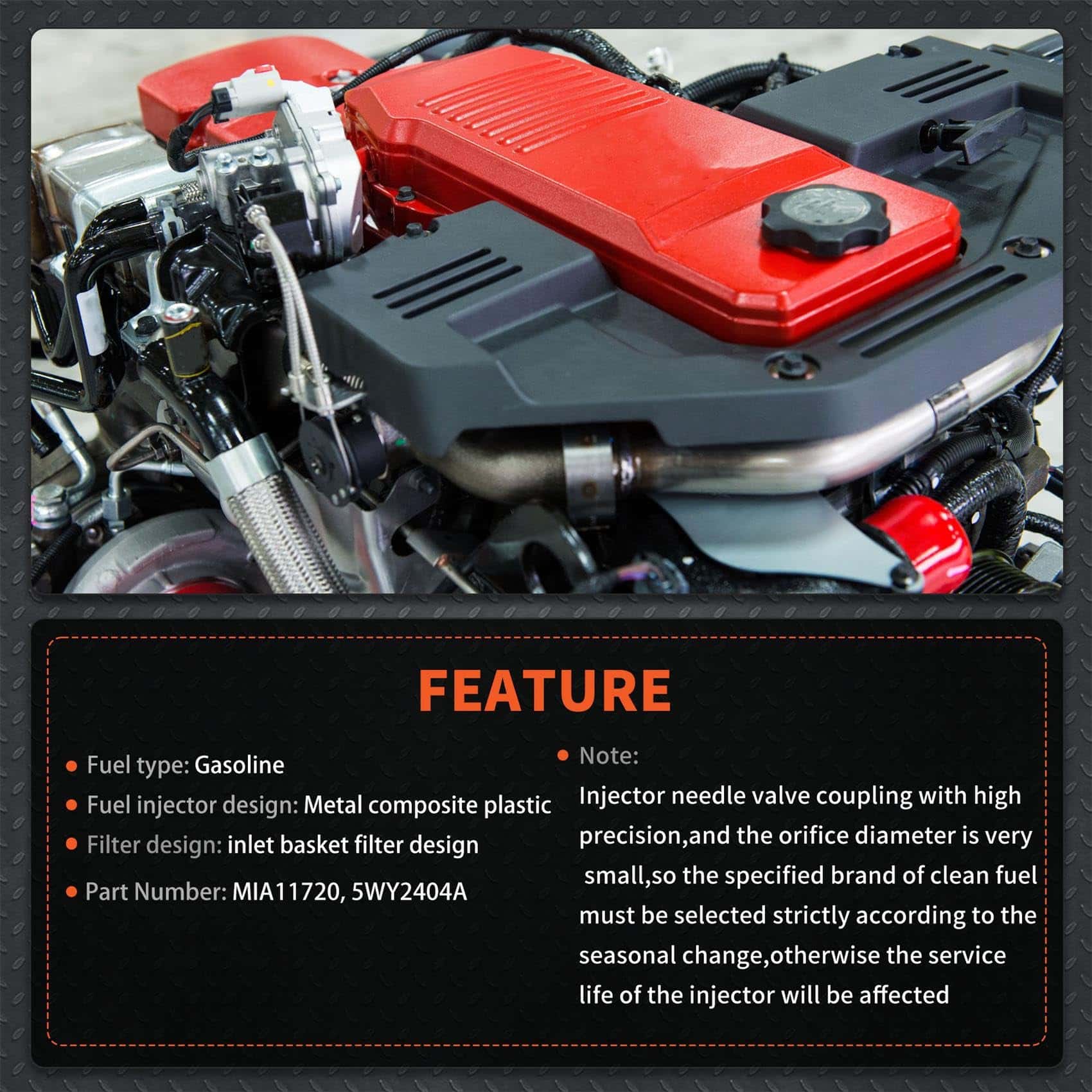 3 Pzas Inyectores de Combustible de Reemplazo para John - Imagen 7