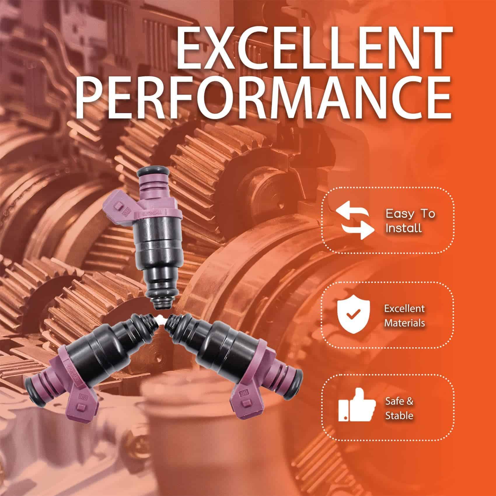 3 Pzas Inyectores de Combustible de Reemplazo para John - Imagen 5