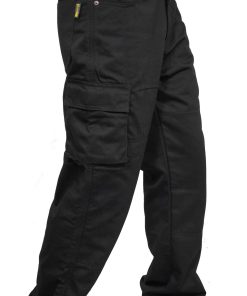 Pantalones de moto para hombres Newfacelook, color negro,