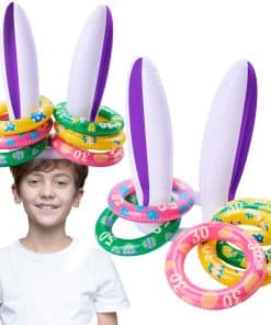 Juego de Anillos de Conejito Inflable JOYIN Easter (2 Sets