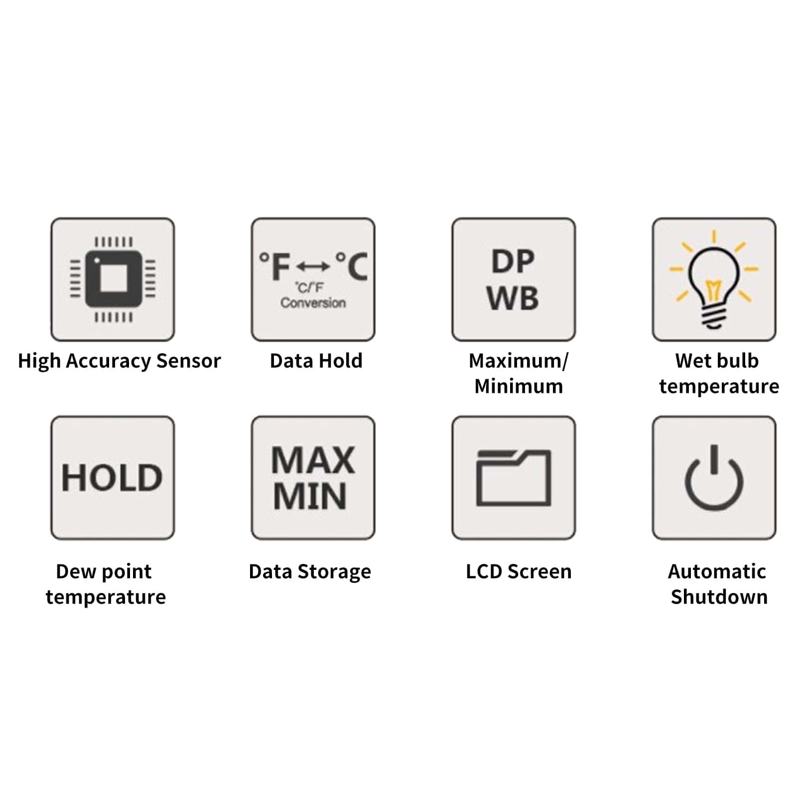 Medidor de Temperatura y Humedad HT-86 2 en 1 Portátil - Imagen 6