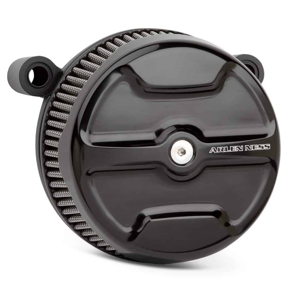 Arlen Ness 2017-2018 Flt Bg Sckr Stg1 Std Knuckle Blk