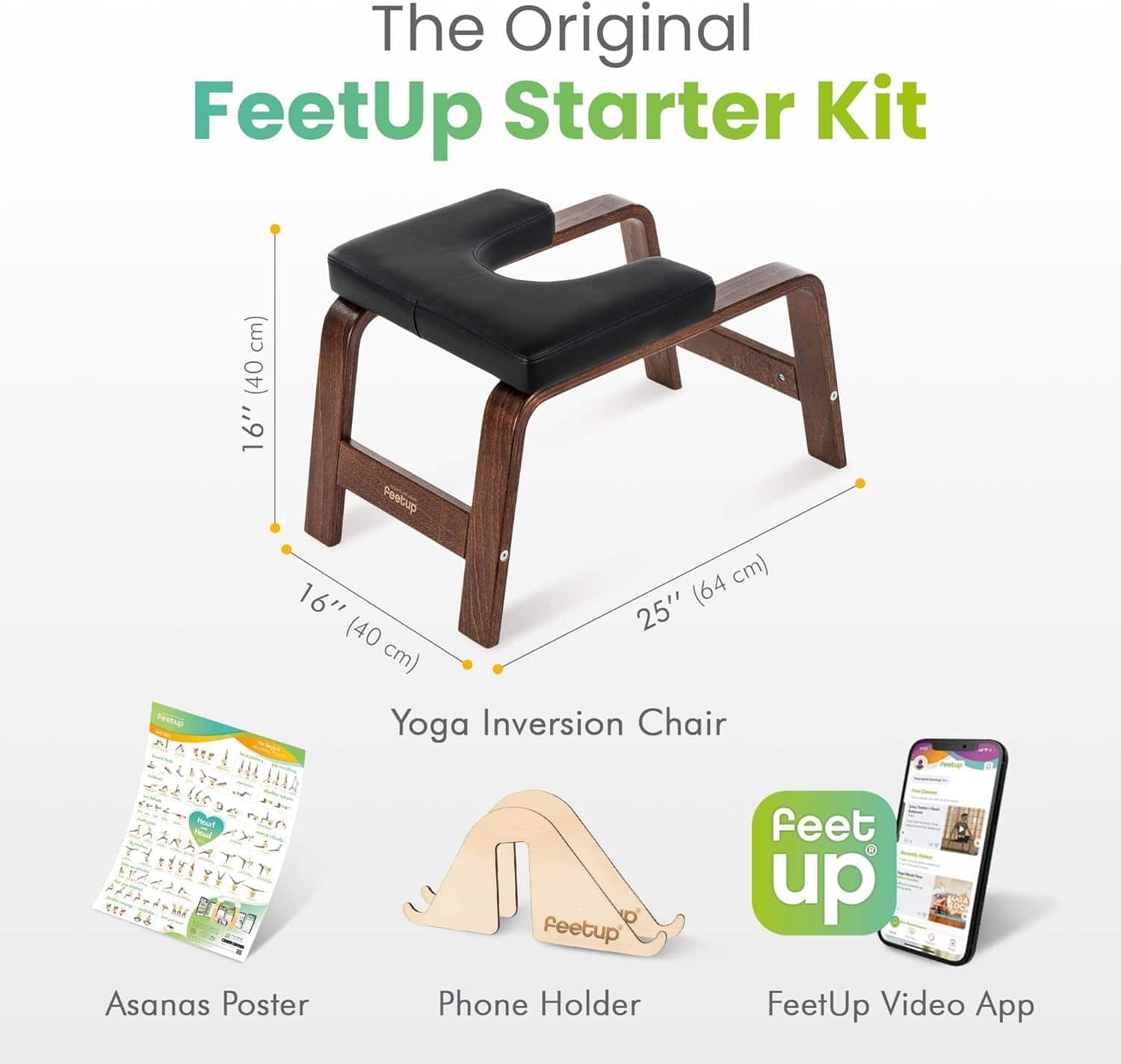 Banco de Cabeza de Yoga FeetUp - El Original, Entrenador de - Imagen 4
