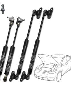 YHTAUTO 4PCS Amortiguadores de Capó y Elevador de Portón