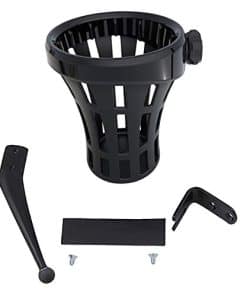 Portavasos grande negro con montura para pasajero '14 en