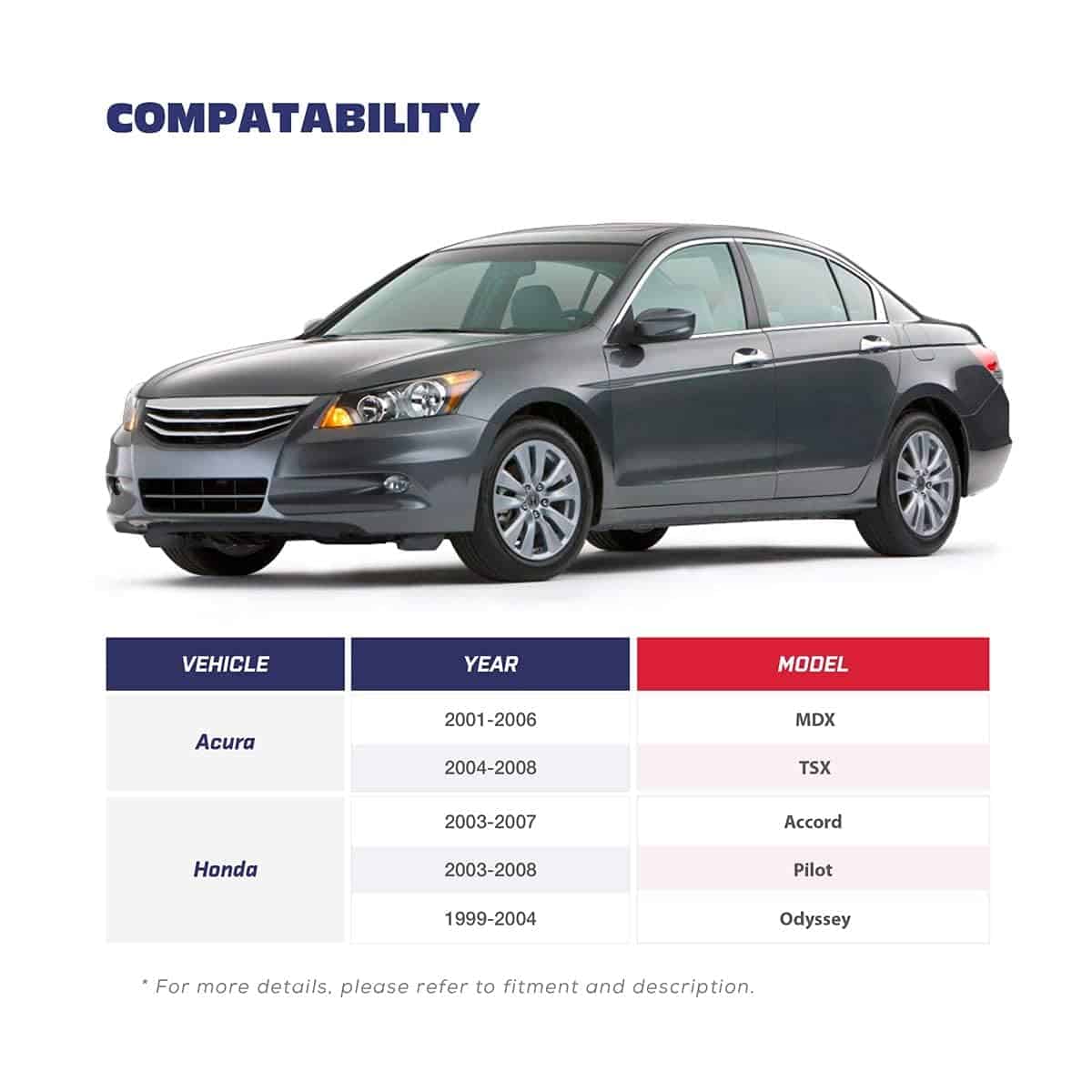 Brazos de Cámara Ajustables KSP Accord TSX, Alineación - Imagen 6