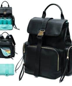 MOMINSIDE Mochila para Pañales con 14 Bolsillos, Bolso de