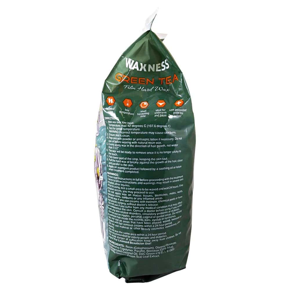 Cera Dura de Té Verde Waxness 2.2 lb - Pack de 2 - Imagen 5