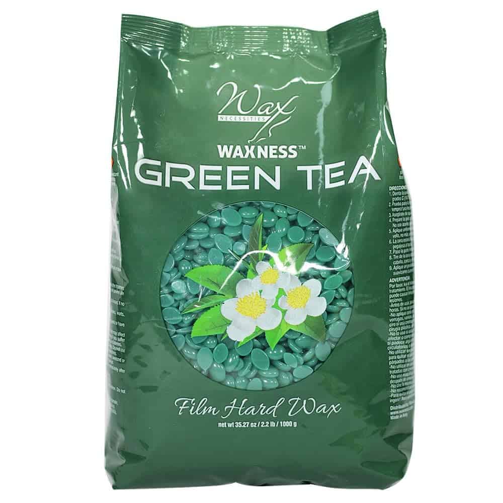 Cera Dura de Té Verde Waxness 2.2 lb - Pack de 2 - Imagen 3