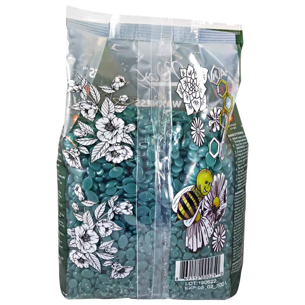 Cera Dura de Té Verde Waxness 2.2 lb - Pack de 2 - Imagen 4